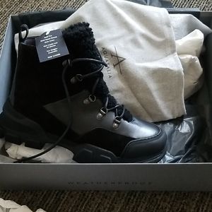 Aquatalia Fernando Leather Hiking Boot